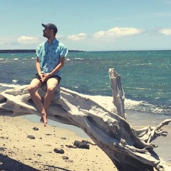 Pieter Tigelaar in Hawaii
